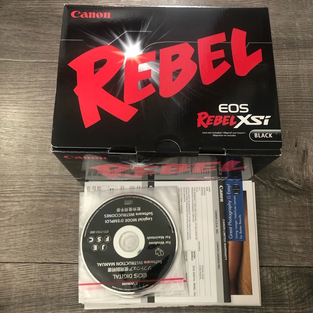 Canon Rebel EOS XSi Digital SLR camera body